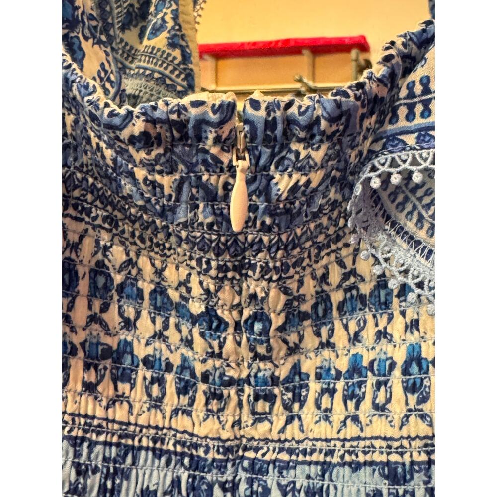 $178 Eliza J Floral Print Tiered Dress 16W / Plus 1X NWT - Picture 12 of 12
